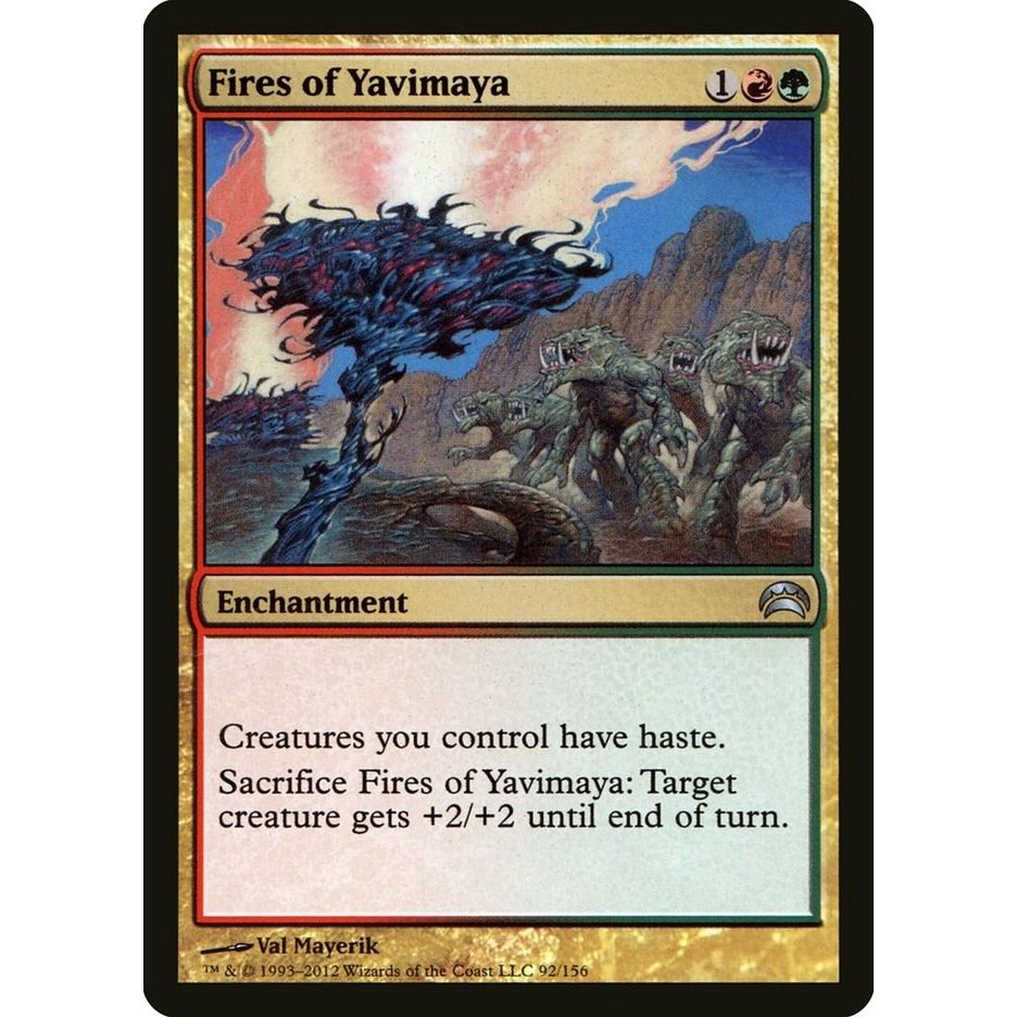 Image for Fires of Yavimaya (92) (PC2) - Magic: The Gathering