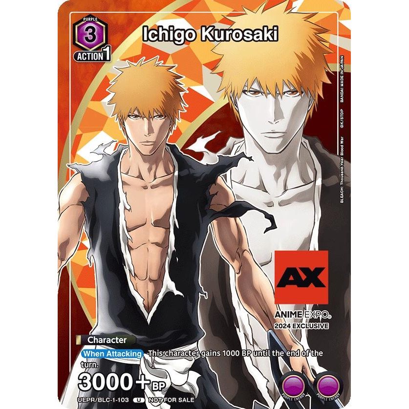 Image for Ichigo Kurosaki (Anime Expo 2024) (UEPR/BLC-1-103) (UEPR) - Union Arena