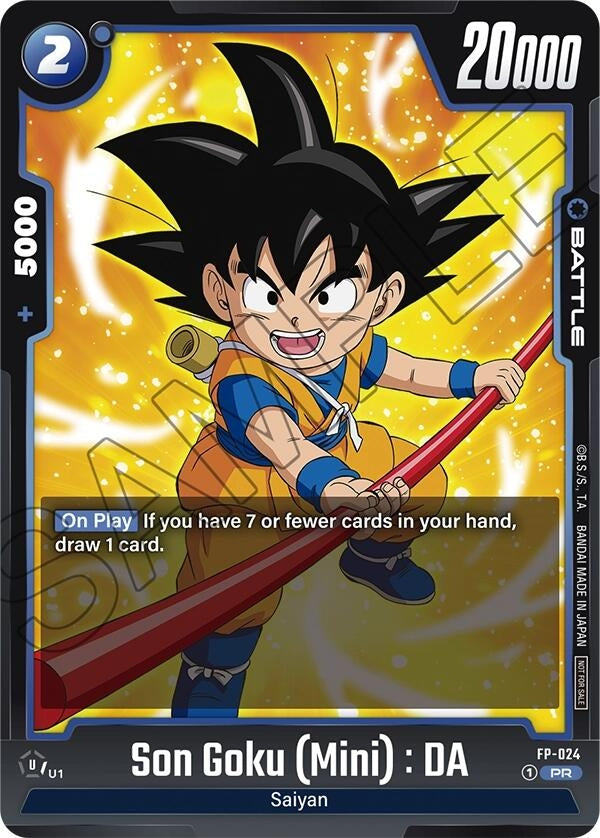 Image for Son Goku (Mini) : DA - FP-024 (FP-024) (DBSFW_PR) - Dragon Ball Super: Fusion World
