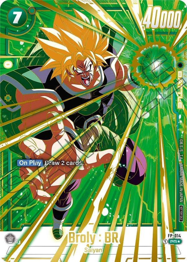 Image for Broly : BR - FP-014 (Selection Pack 01 Finalist) (FP-014) (DBSFW_TPR) - Dragon Ball Super: Fusion World
