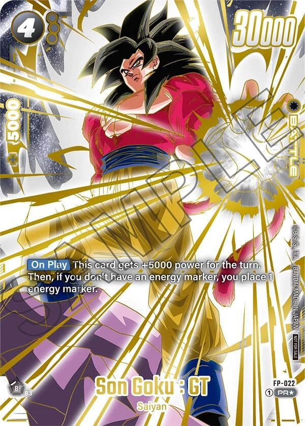 Image for Son Goku : GT - FP-022 (Selection Pack 01 Finalist) (FP-022) (DBSFW_TPR) - Dragon Ball Super: Fusion World