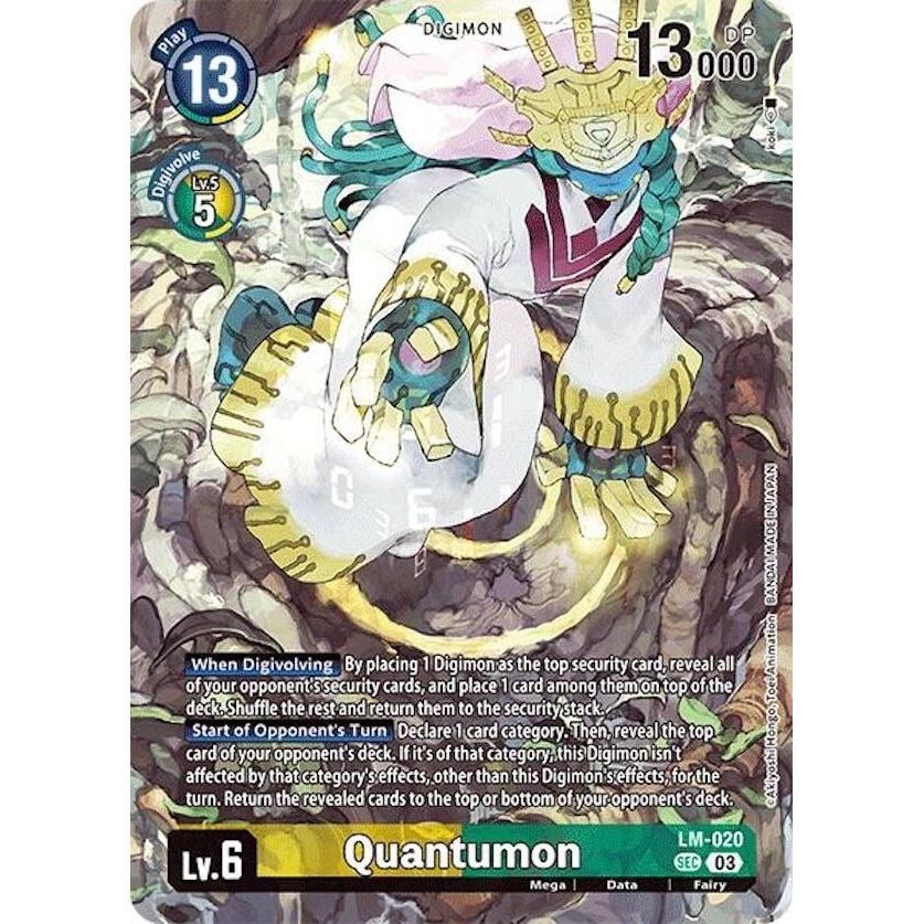 Image for Quantumon (Alternate Art) (LM-020 SEC) (LM) - Digimon Card Game