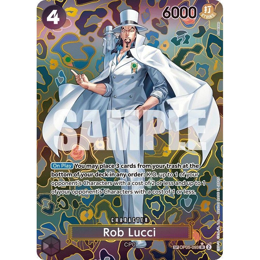 Image for Rob Lucci (SP) (OP05-093) (OP09) - One Piece Card Game