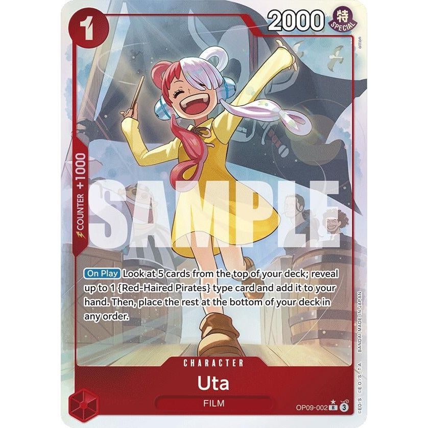 Image for Uta (Parallel) (OP09-002) (OP09) - One Piece Card Game
