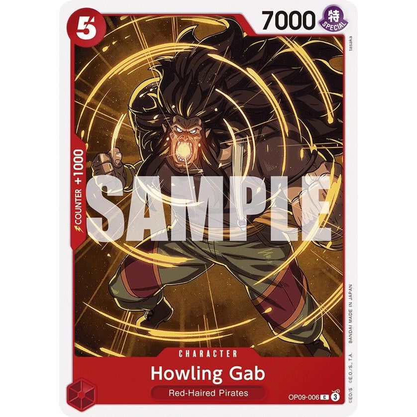 Image for Howling Gab (OP09-006) (OP09) - One Piece Card Game