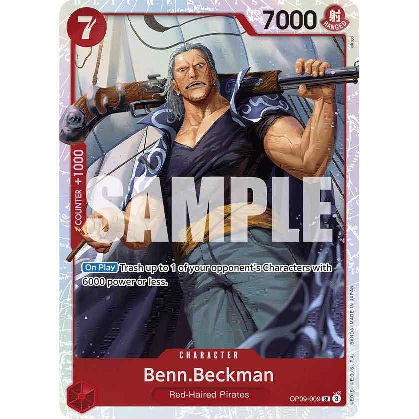 Image for Benn.Beckman (OP09-009) (OP09) - One Piece Card Game