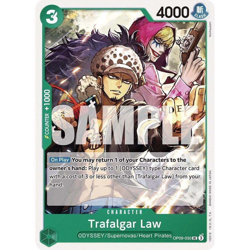 Image for Trafalgar Law (OP09-030) (OP09) - One Piece Card Game