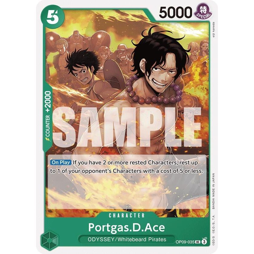 Image for Portgas.D.Ace (OP09-035) (OP09) - One Piece Card Game