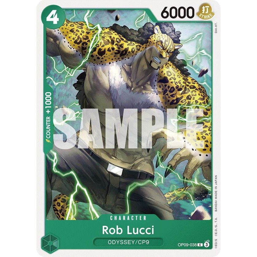 Image for Rob Lucci (038) (OP09-038) (OP09) - One Piece Card Game