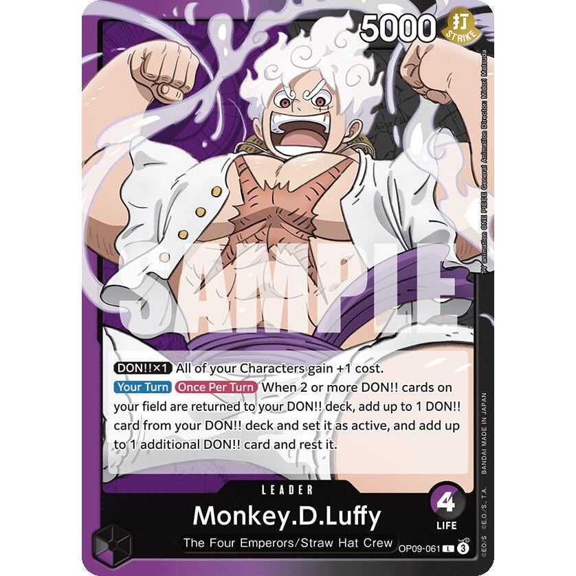 Image for Monkey.D.Luffy (061) (OP09-061) (OP09) - One Piece Card Game