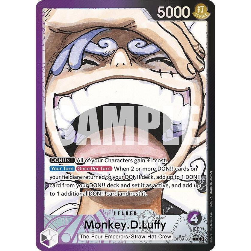 Image for Monkey.D.Luffy (061) (Parallel) (OP09-061) (OP09) - One Piece Card Game