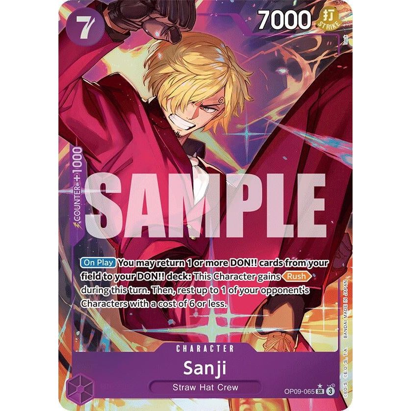 Image for Sanji (065) (Parallel) (OP09-065) (OP09) - One Piece Card Game
