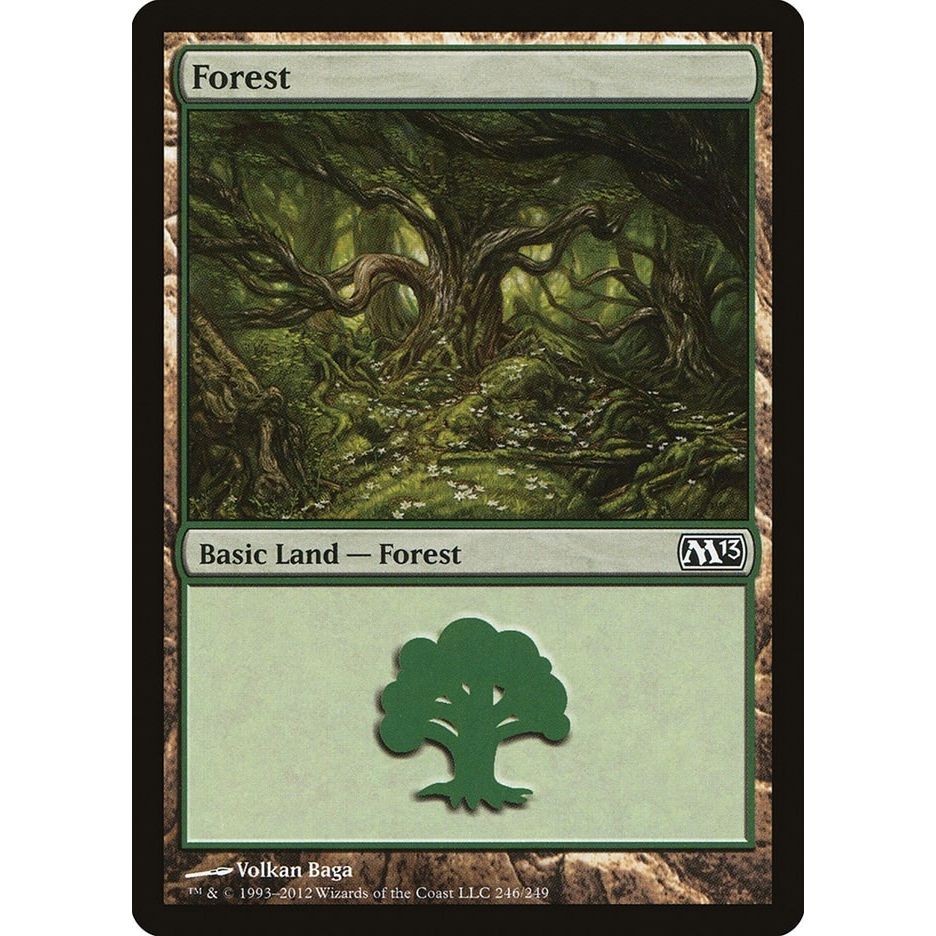Image for Forest (246) (246) (M13) - Magic: The Gathering