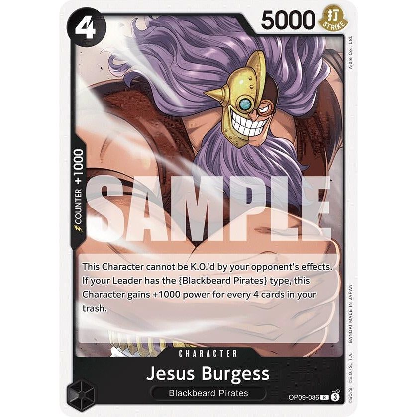 Image for Jesus Burgess (OP09-086) (OP09) - One Piece Card Game