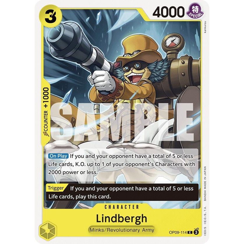 Image for Lindbergh (OP09-114) (OP09) - One Piece Card Game
