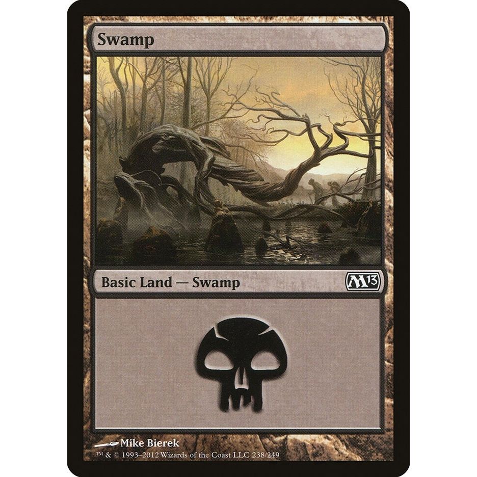 Image for Swamp (238) (238) (M13) - Magic: The Gathering