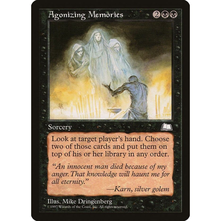 Image for Agonizing Memories (WTH) - Magic: The Gathering