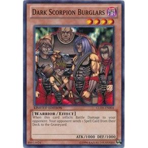 Image for Dark Scorpion Burglars (GLD5-EN004) (GLD5) - YuGiOh