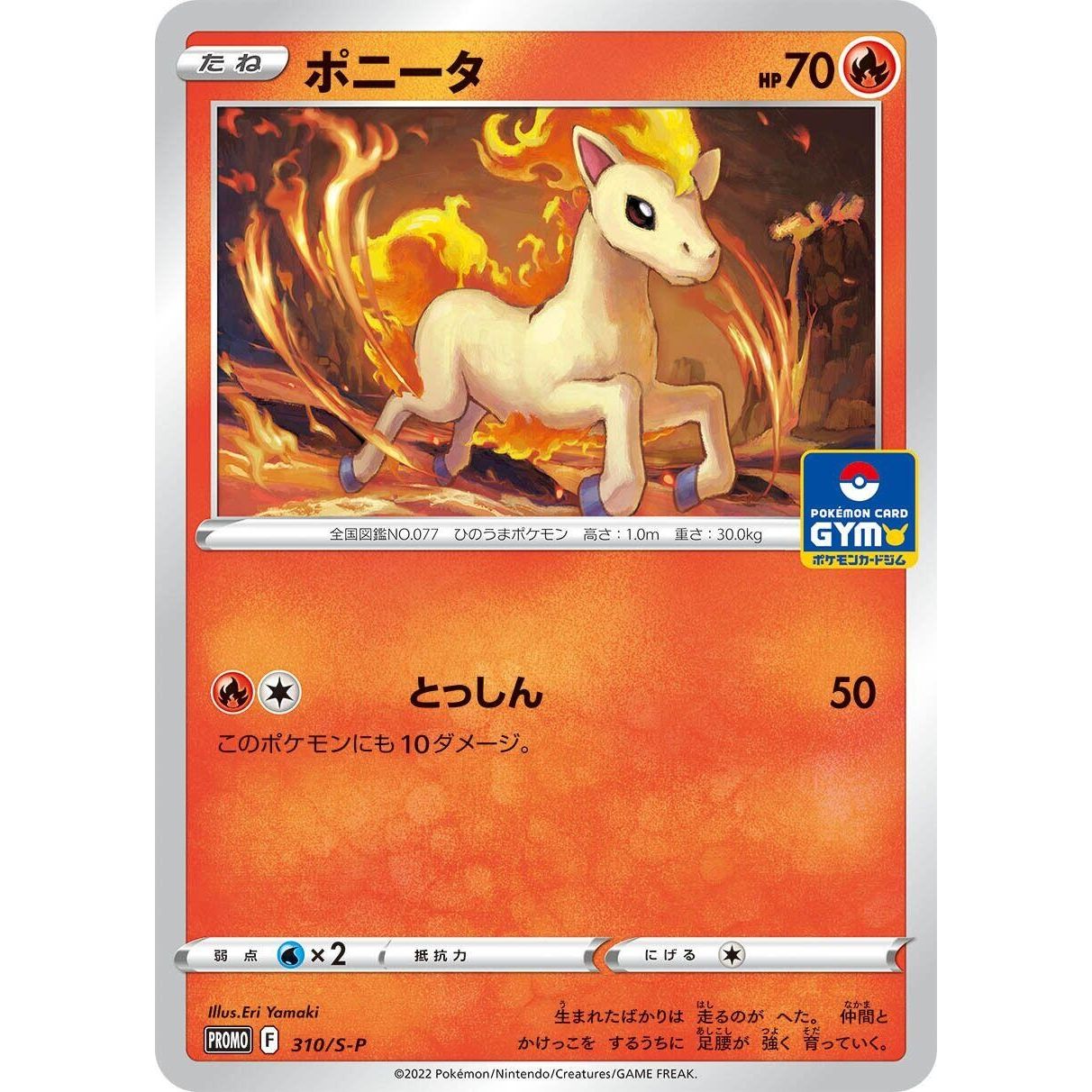 Image for Ponyta - 310/S-P (310/S-P) (S-P) - Pokemon Japan