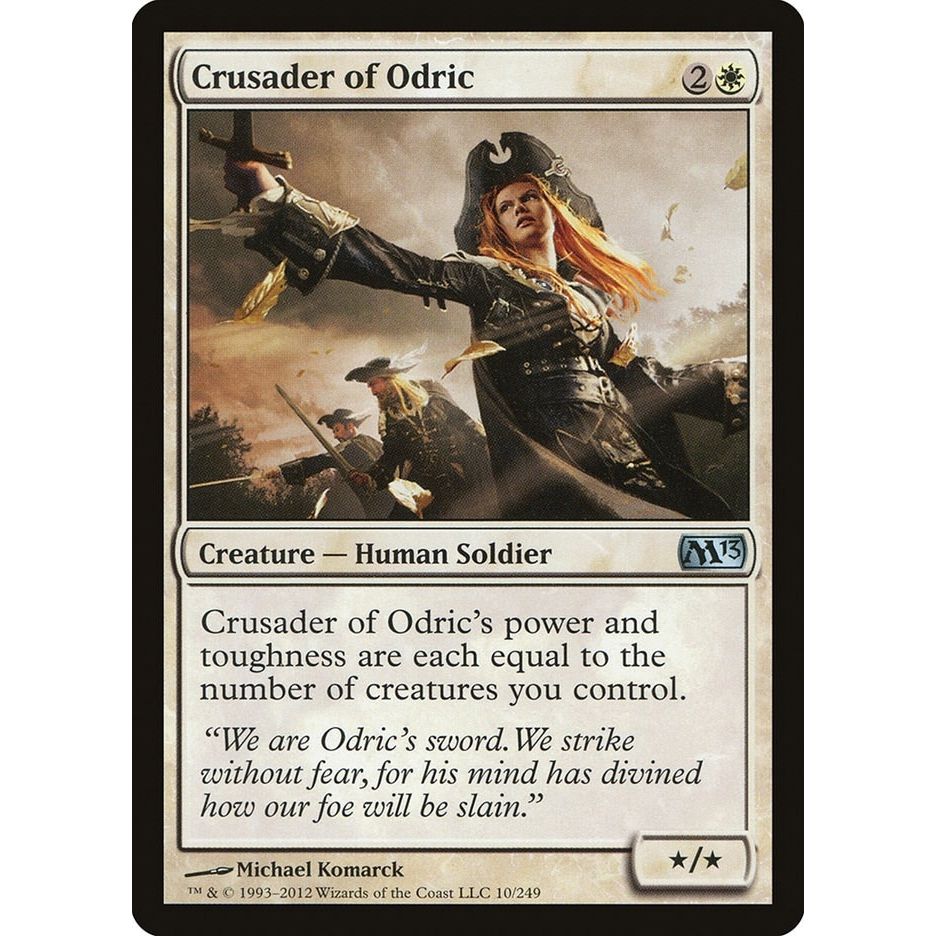 Image for Crusader of Odric (10) (M13) - Magic: The Gathering