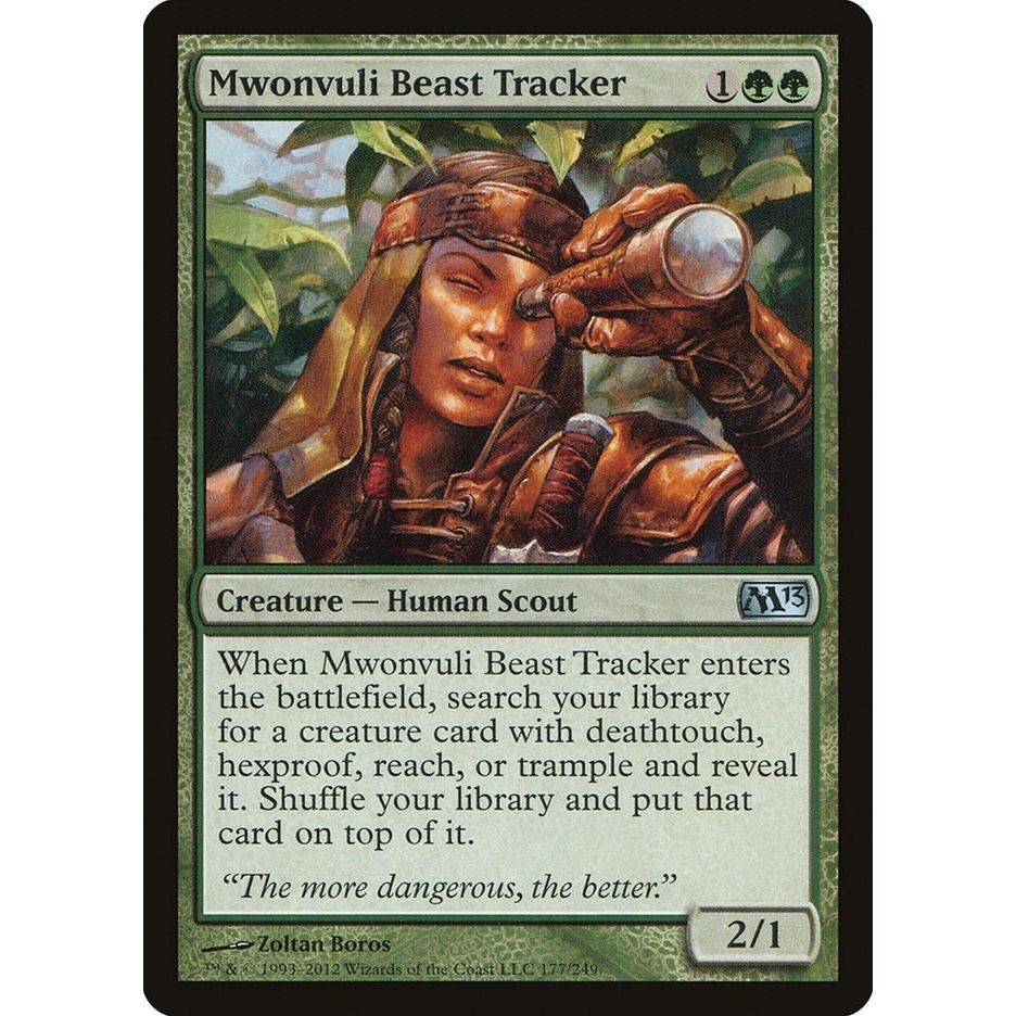 Image for Mwonvuli Beast Tracker (177) (M13) - Magic: The Gathering