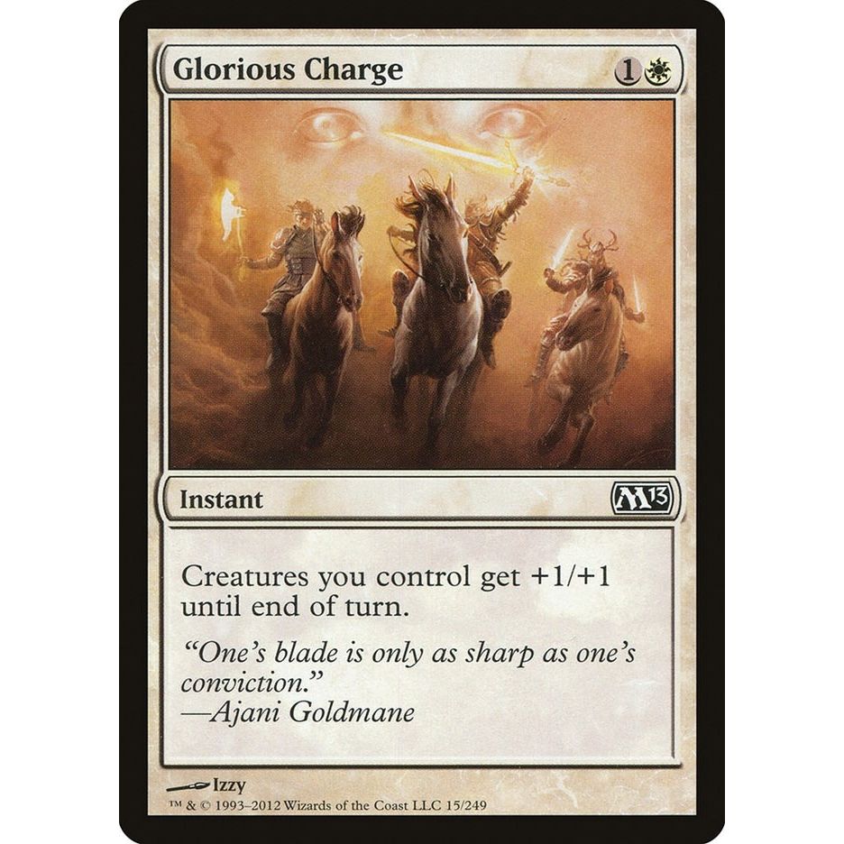 Image for Glorious Charge (15) (M13) - Magic: The Gathering