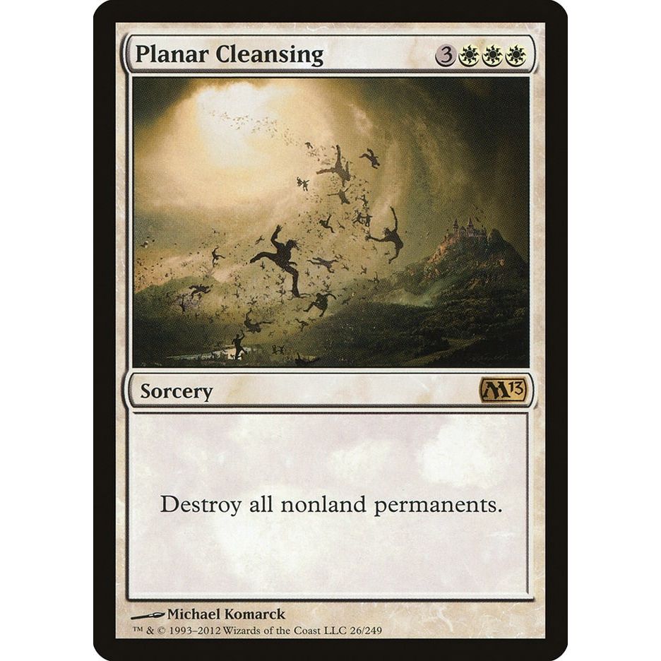 Image for Planar Cleansing (26) (M13) - Magic: The Gathering