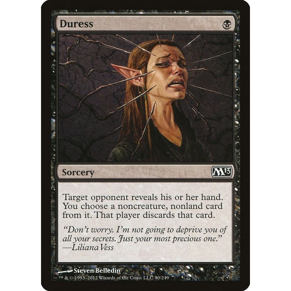 Image for Duress (90) (M13) - Magic: The Gathering