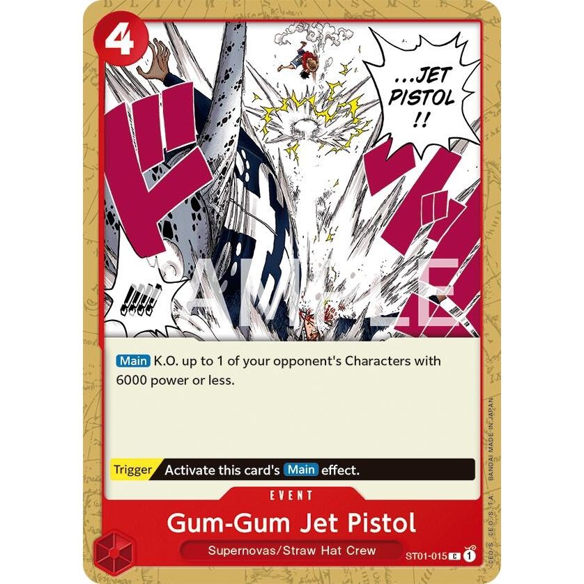 Image for Gum-Gum Jet Pistol (ST01-015) (OPRP) - One Piece Card Game