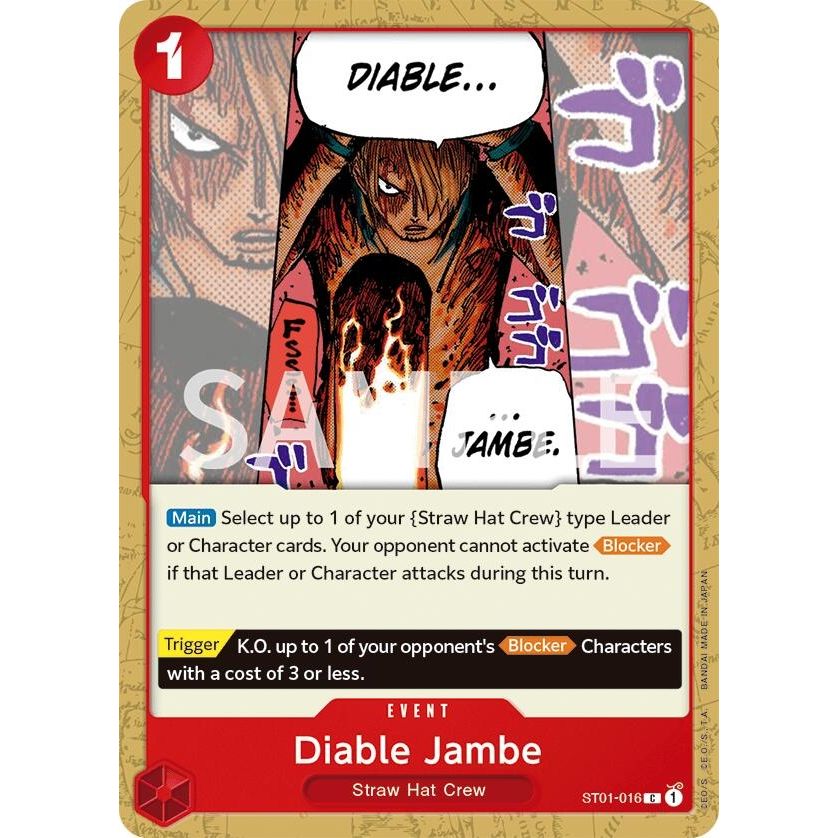 Image for Diable Jambe (ST01-016) (OPRP) - One Piece Card Game