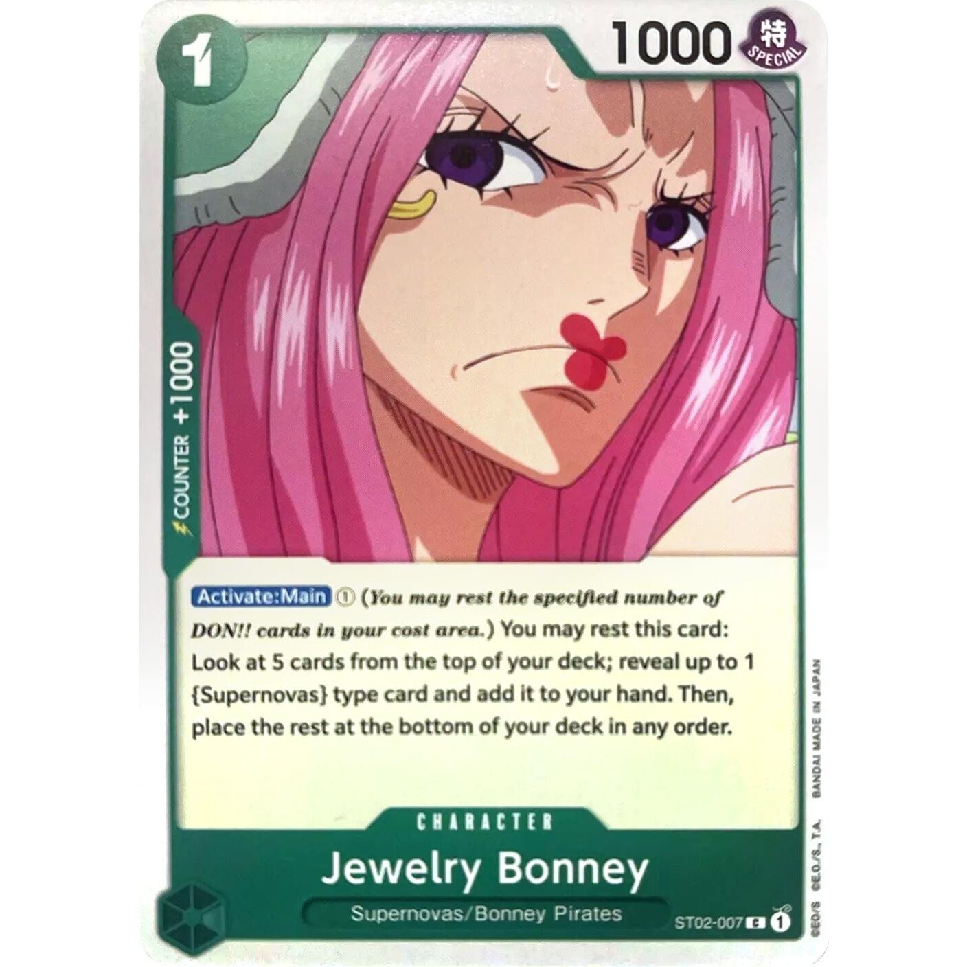 Image for Jewelry Bonney (ST02-007) (OPRP) - One Piece Card Game