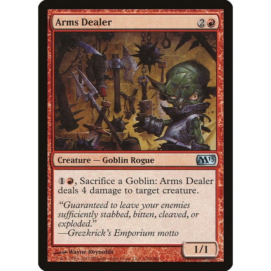 Image for Arms Dealer (120) (M13) - Magic: The Gathering