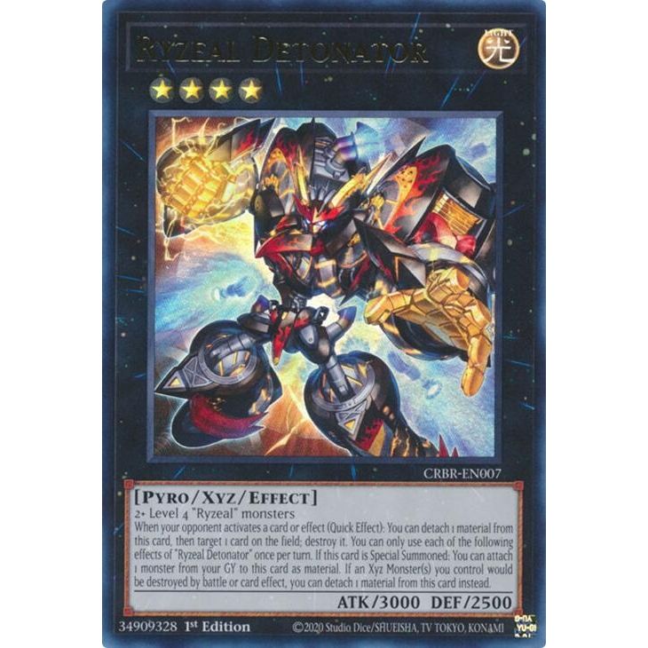 Image for Ryzeal Detonator (CRBR-EN007) (CRBR) - YuGiOh