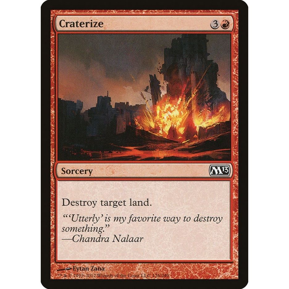 Image for Craterize (126) (M13) - Magic: The Gathering