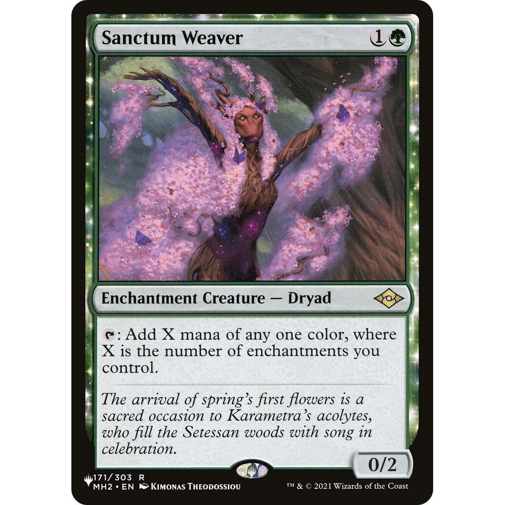 Image for Sanctum Weaver (171/303) (LIST) - Magic: The Gathering