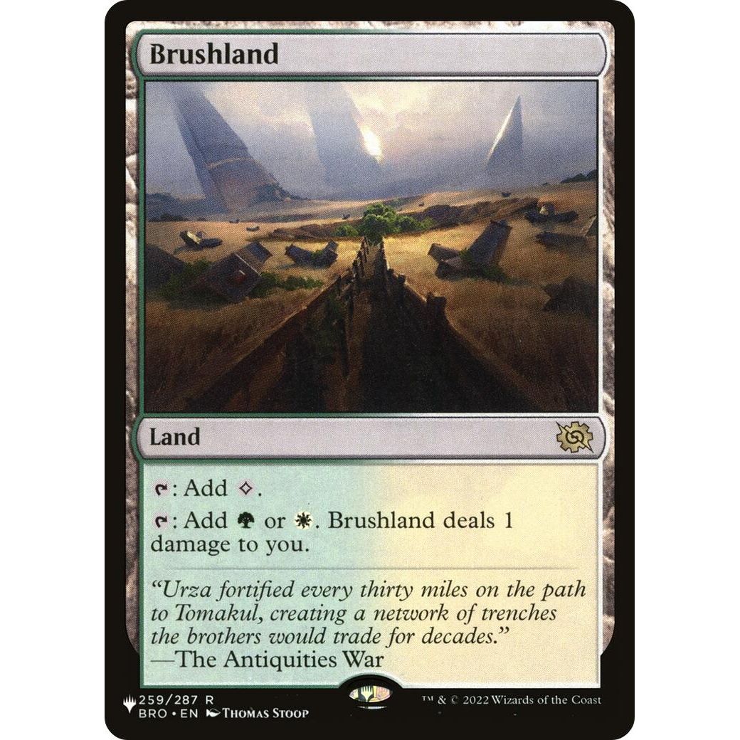 Image for Brushland (BRO) (259/012) (LIST) - Magic: The Gathering