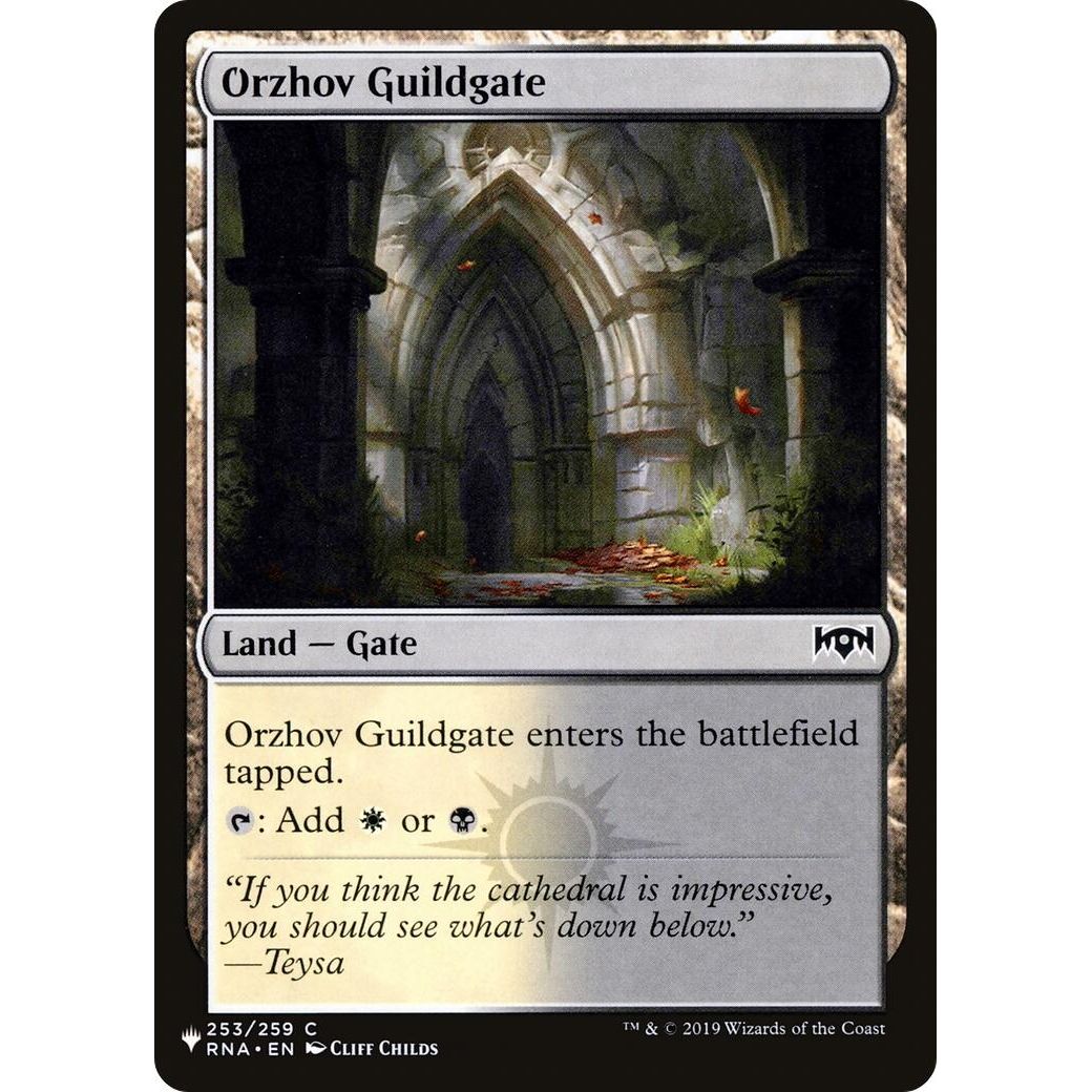 Image for Orzhov Guildgate (253) (253/259) (LIST) - Magic: The Gathering