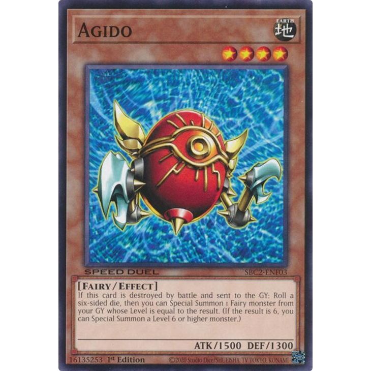 Image for Agido (SBC2-ENF03) (SBC2) - YuGiOh