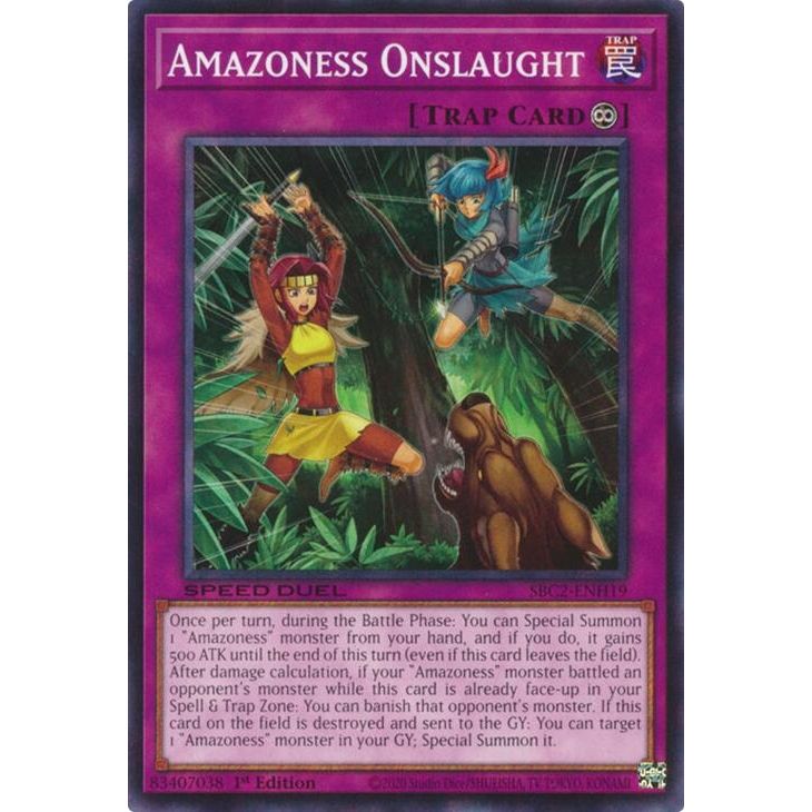 Image for Amazoness Onslaught (SBC2-ENH19) (SBC2) - YuGiOh