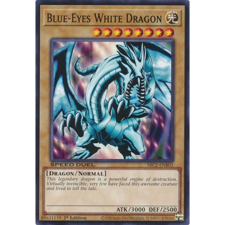 Image for Blue-Eyes White Dragon (SBC2-ENB02) (SBC2) - YuGiOh