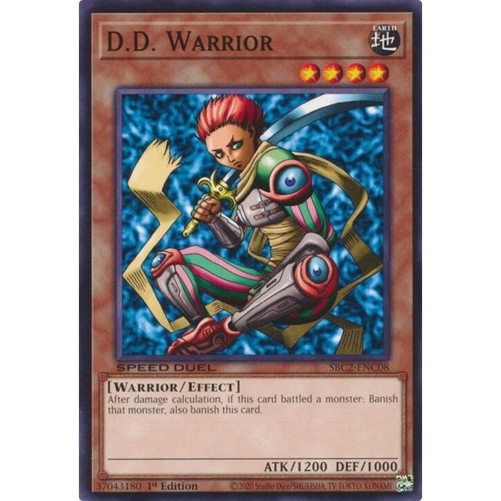 Image for D.D. Warrior (SBC2-ENC08) (SBC2) - YuGiOh