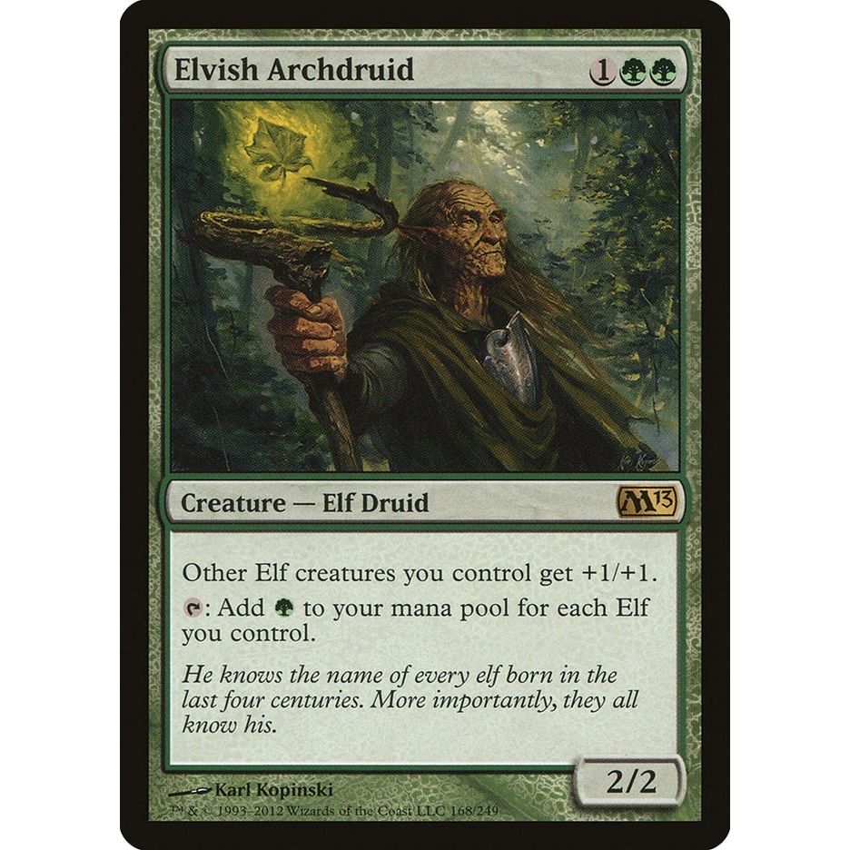 Image for Elvish Archdruid (168) (M13) - Magic: The Gathering