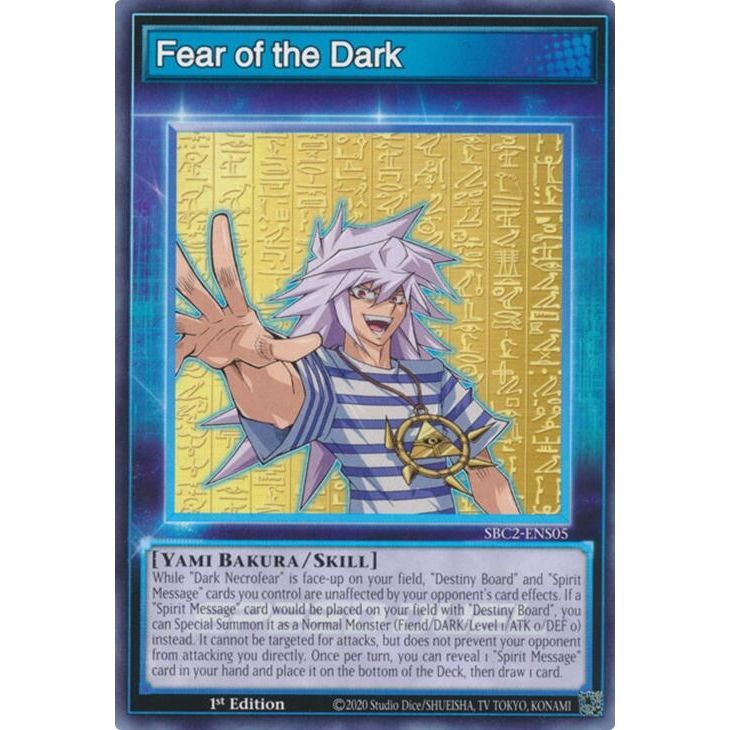 Image for Fear of the Dark (SBC2-ENS05) (SBC2) - YuGiOh