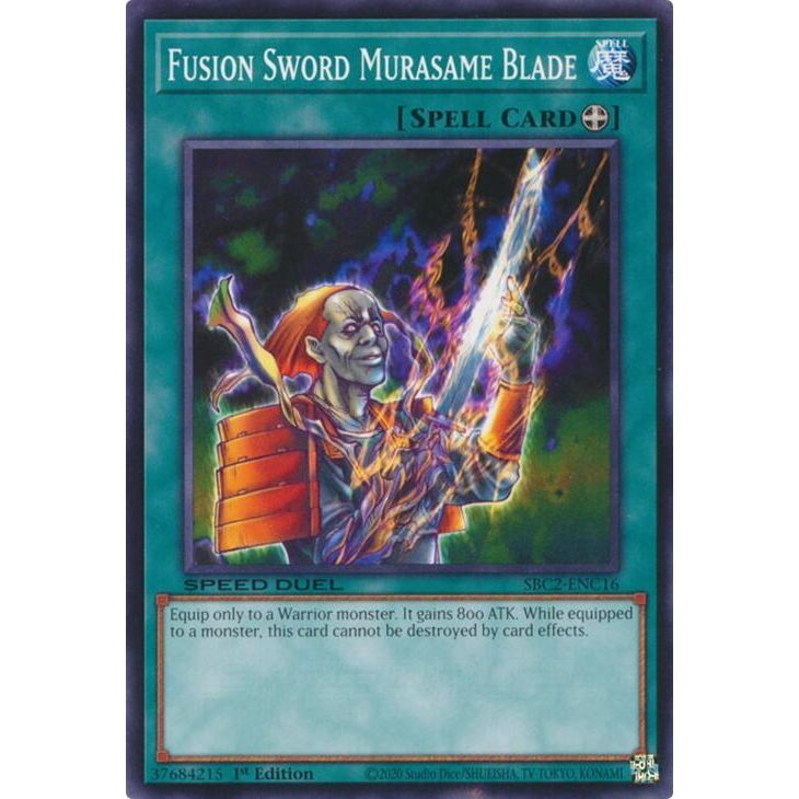 Image for Fusion Sword Murasame Blade (SBC2-ENC16) (SBC2) - YuGiOh