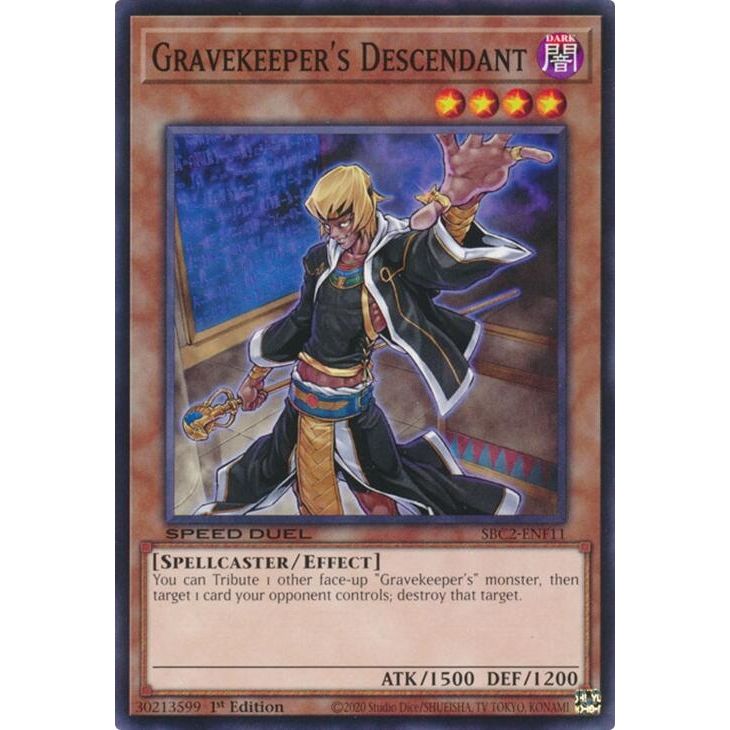 Image for Gravekeeper's Descendant (SBC2-ENF11) (SBC2) - YuGiOh