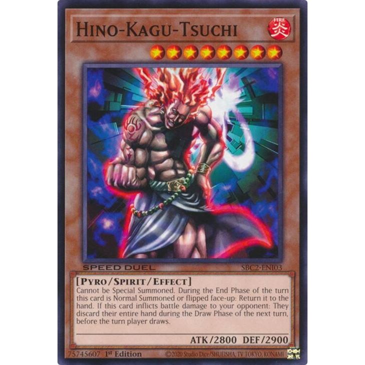Image for Hino-Kagu-Tsuchi (SBC2-ENI03) (SBC2) - YuGiOh