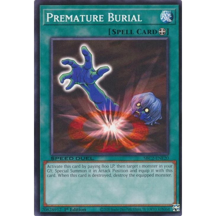 Image for Premature Burial (SBC2-ENE20) (SBC2) - YuGiOh