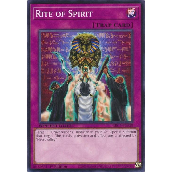 Image for Rite of Spirit (SBC2-ENF20) (SBC2) - YuGiOh