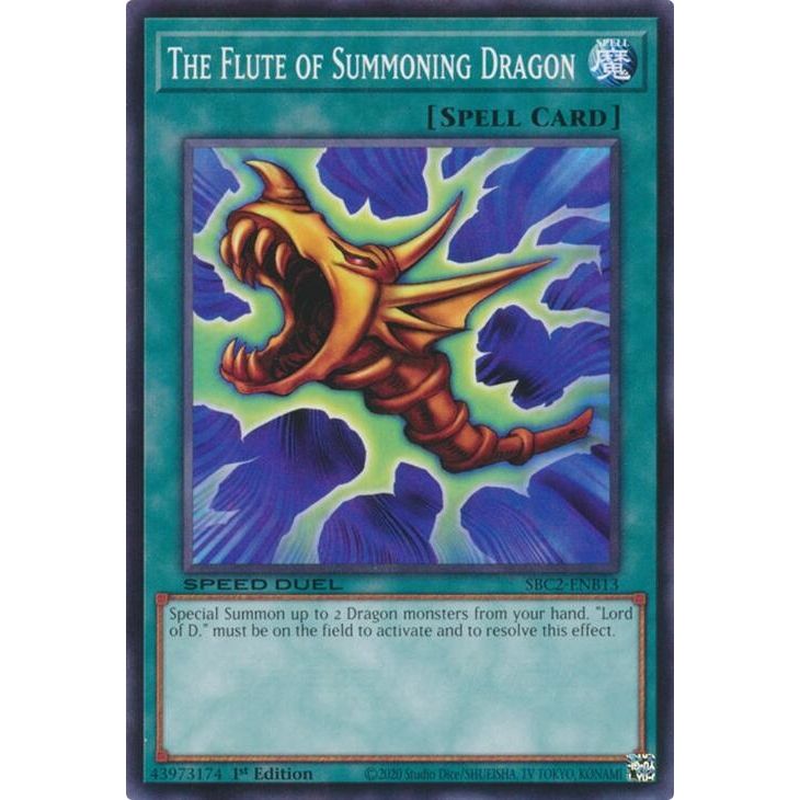 Image for The Flute of Summoning Dragon (SBC2-ENB13) (SBC2) - YuGiOh