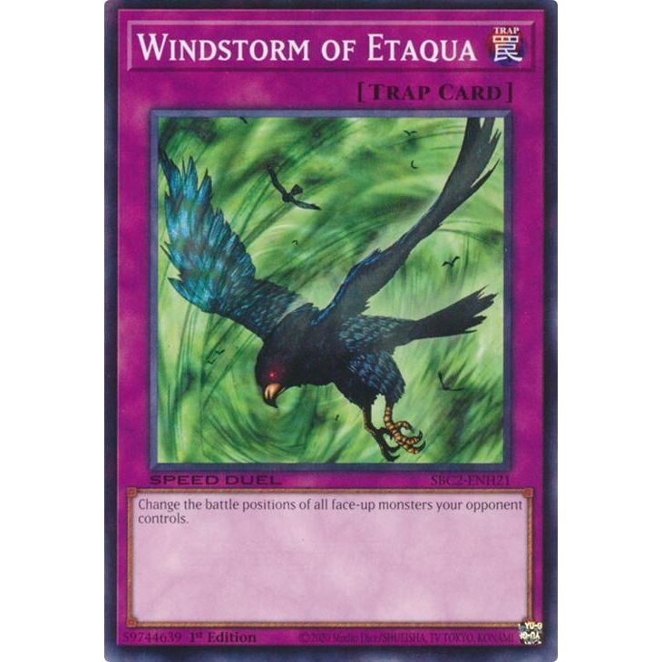 Image for Windstorm of Etaqua (SBC2-ENH21) (SBC2) - YuGiOh